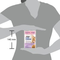 PURINA Cat Chow Sensitive, Somon și dovleac, hrană umedă pisici, sistem digestiv, (în sos) PURINA Cat Chow Sensitive, Somon și dovleac, plic hrană umedă pisici, sistem digestiv, (în sos), 85g - 3
