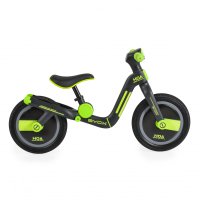 Bicicleta copii fara pedale Byox Harly Green 12 inch, de la 2 ani pana la 50 kg, scaun moale reglabil de la 33-38 cm,  anvelope din cauciuc plin, manere din cauciuc moale - 1