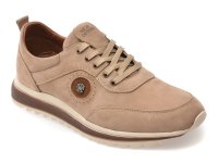Pantofi sport BITE THE BULLET gri, FV076, din piele naturala - 1
