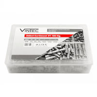 Set dibluri si burghie VT160 Vintec 74528, 163 piese - 1