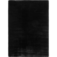 Covor rotund Joy Negru 120x120 cm - 1