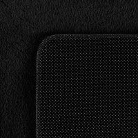 Covor rotund Joy Negru 120x120 cm - 4