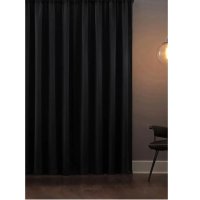 Perdea  Blackout opaca negru, 150x260 cm,50027 - 1