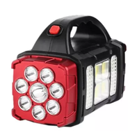 Lanterna LED Multifunctionala HB-1678 cu Incarcare Solara si USB, 38W - 1