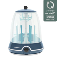 Sterilizator electric 2 in 1 BABYMOOV A003110, 550 W (Alb/Albastru) - 1