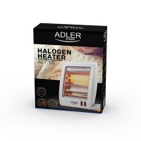 Radiator electric cu halogen AD 7709, 2 trepte putere, 400-800W - 1