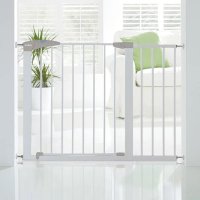 Extensie Munchkin pentru poarta de siguranta metalica 7 cm alba - 2