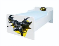 Pat pentru copii Batman, 2-6 ani, 130x60 cm - 2