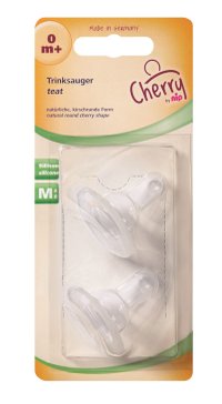 Tetine silicon Cherry pentru lapte marime universala - 4