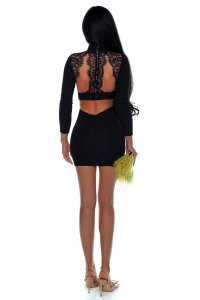 Rochie Eleganta Cu Spate Gol - Prive Boutique - 1