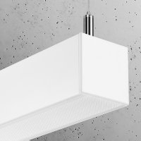 Lustra LED Pinne Alb 3000K 150x6x150 cm - Sollux Lighting - 4