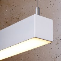 Lustra LED Pinne Alb 3000K 150x6x150 cm - Sollux Lighting - 5