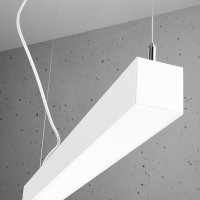 Lustra LED Pinne Alb 3000K 150x6x150 cm - Sollux Lighting - 6