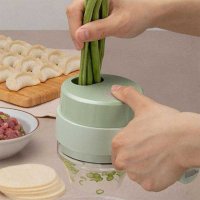 Tocator electric multifunctional 4 in 1 pentru alimente si legume - 1