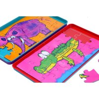 Puzzle cu Animale - Magnetic - 2