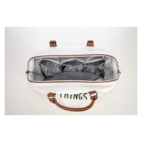 Geanta mamici FreeON Mommy things Beige, spatioasa si practica, cu multiple buzunare, include si 2 genti mai mici - 4