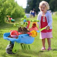 Set jucarie pentru plaja, roaba cu accesorii incluse - 2