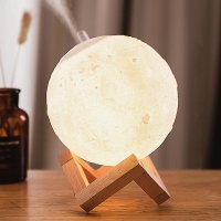 UB Lampa Luna Moon 3D cu umidificator si difuzor pentru aromaterapie, 880 ml - 1
