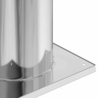 Extensie Capac Semineu Argintiu 29 x 29 x 50 cm - 4