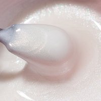 Gel Milky White - Shimmer Obsession Gel Everin 15gr cu Sclipici 01 - 1