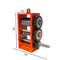 Tocator de crengi REMET R-80, sistem de taiere cu 6 cutite, diametru maxim 7 cm - 2