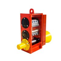 Tocator de crengi REMET R-80, sistem de taiere cu 6 cutite, diametru maxim 7 cm - 5