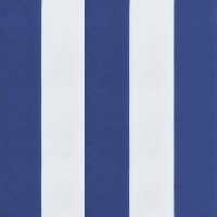 Sezlong pliabil albastru si alb, 175x54x8,5 cm din tesatura Oxford - 10