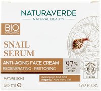 Crema Bio Antirid cu Extract de Melc, 50ml, Natura Verde - 1