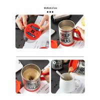 Cana cu Amestecare Automata MRG MYD001, Self-stirring Mug, Smart, 350 ml - 5