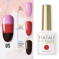 Oja Semipermanenta Natali THERMO-05 - Nuanțe Diverse pentru Unghii Perfecte - 1