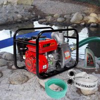 Motopompa BZP-30 de la IBO - 3 toli, 1000 l/min, 6.5CP, set cu furtunuri de 20m si 8m, Ulei 4 Timpi - 2