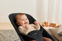 Balansoar Bliss BabyBjorn Negru din Tesatura Matlasata cu Design Clasic - 1
