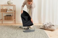 Balansoar Bliss BabyBjorn Negru din Tesatura Matlasata cu Design Clasic - 5