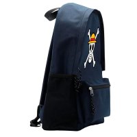 Rucsac One Piece - Skull, albastru - 2