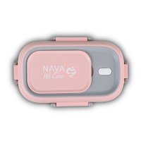 Capac de schimb roz Nava pentru lunchbox We Care, 800 ml - 1
