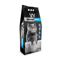 Asternut Pisica WONDERWHITE 10 kg cu efect de Carbune Activ - 1