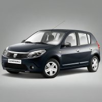 Stergatoare Dacia Sandero I (2008–2012) TeamCar® – Set fata Hybrid - 2