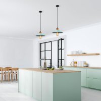 Lustra GMN-00003 Albastru 103x24x103 cm - 3