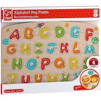Puzzle din lemn Hape - Alfabet, 27 piese - 1
