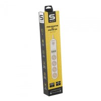 Prelungitor Serioux SRXP-PS44W cu 4 prize Schuko si 4 porturi USB - 2