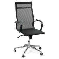 Scaun Directorial OFF 803 Negru - Eleganta si Confort Ergonomic - 1