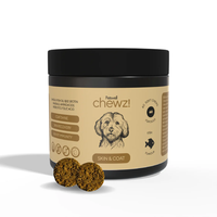 Petswell chewz! Skin & Coat, 60 comprimate masticabile - 1