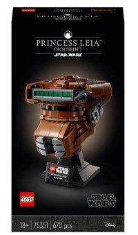 LEGO Star Wars 75351 Casca Printesei Leia (Boushh) - set de colectie pentru adulti - 1