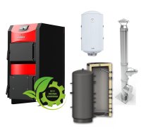 Sunsystem Burnit NWB PRIME 50 kW - Pachet Complect cu Puffer 1000l, Cos Inox 6m si Boiler Termoelectric 100l - 1