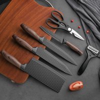 Set de 6 ustensile de bucatarie cu cutite si accesorii - 1