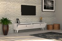 Comoda TV Paris - Alb Elegant - 2