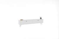 Comoda TV Paris - Alb Elegant - 3