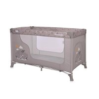 Patut pliabil pentru copii Lorelli Moonlight String Dream, deschidere laterala cu fermoar, geanta de transport - 3