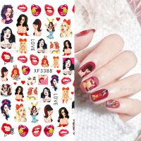 Sticker decor unghii XF3388 - 1