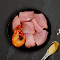 CANAGAN, Pui și Creveți, conservă hrană umedă fără cereale pisici junior & adult, (în suc propriu), 75g - 3